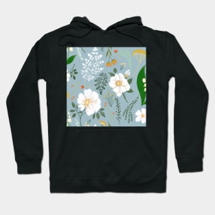 Garden florals and herbs Hoodie